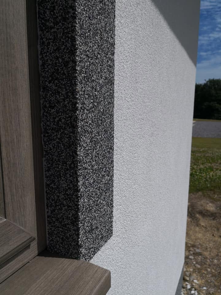 Render — Smooth Coat — Stonework & Rendering project completed by Patrik Botos Building Contractors, Grantown-on-Spey