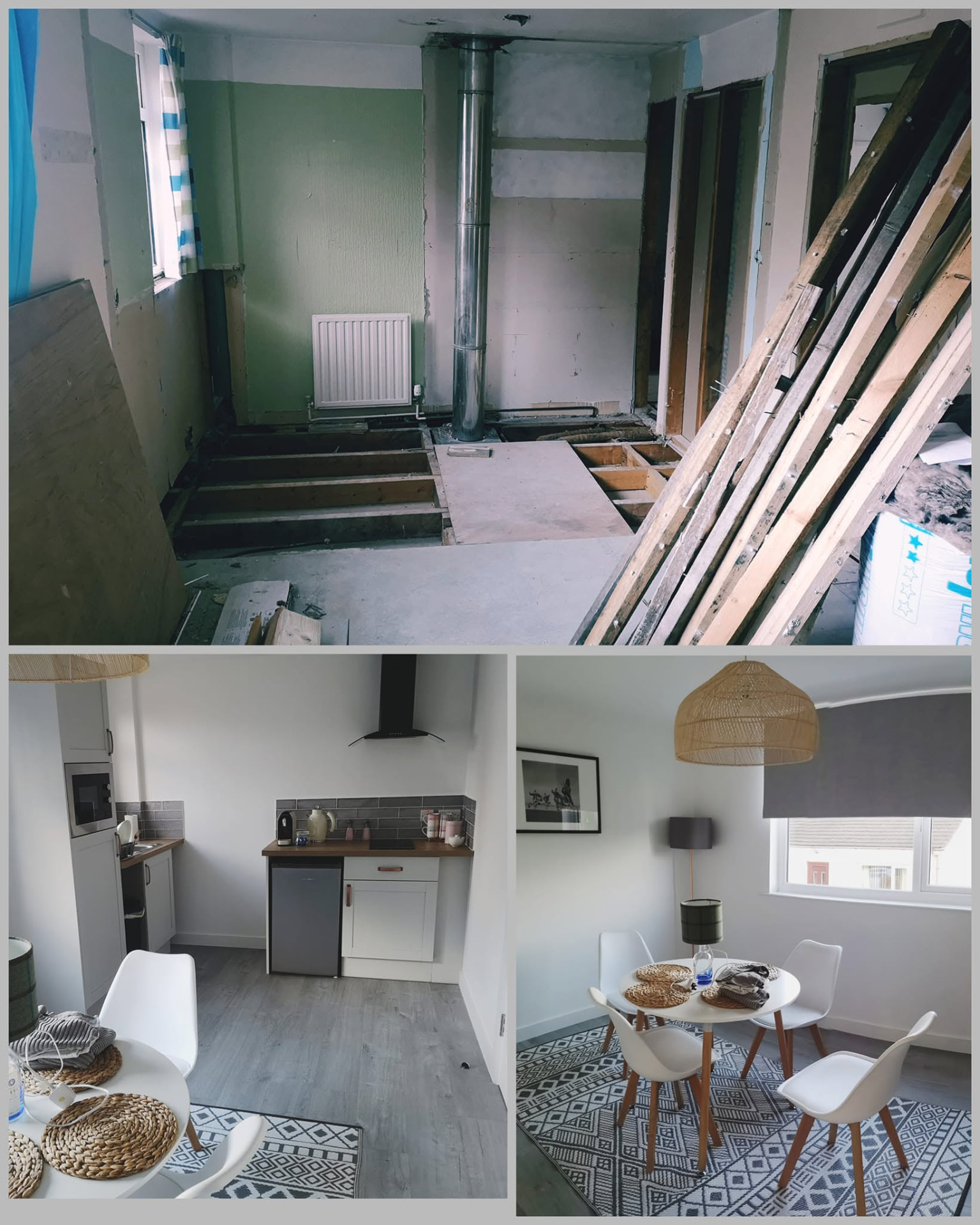 House Renovation — Strip Out — Renovations project completed by Patrik Botos Building Contractors, Grantown-on-Spey
