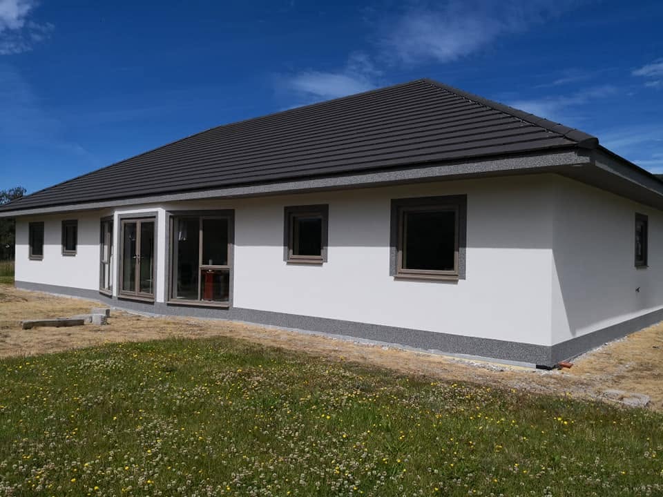 Render — Application — Stonework & Rendering project completed by Patrik Botos Building Contractors, Grantown-on-Spey