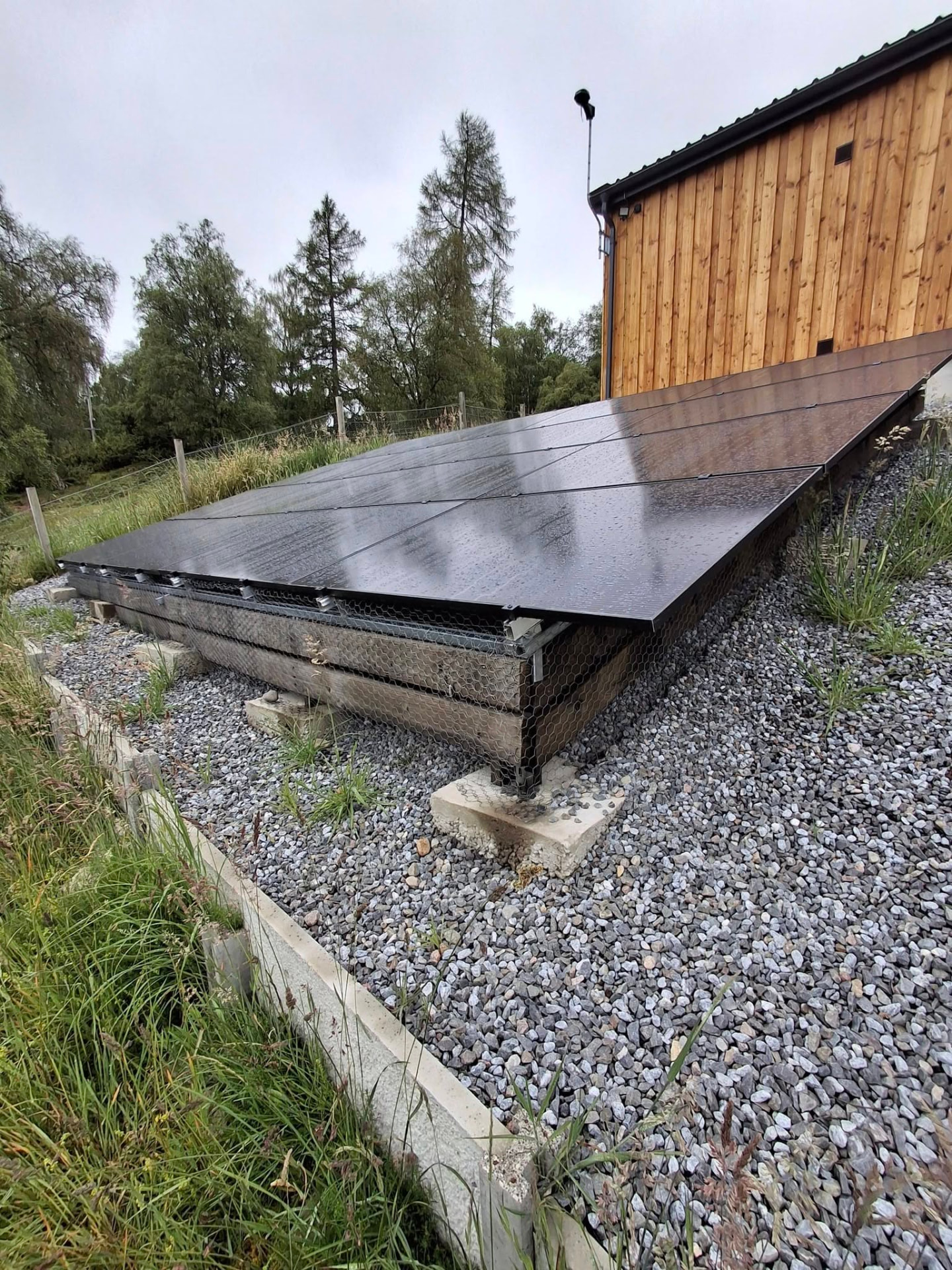Garage Build — Completed Build — Extensions & New Builds project completed by Patrik Botos Building Contractors, Grantown-on-Spey