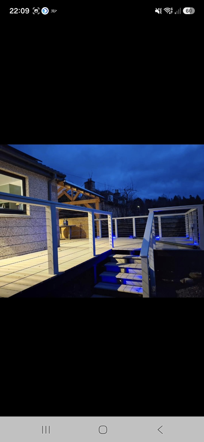 Decking & Pergola — Landscaping & Grounds project completed by Patrik Botos Building Contractors, Grantown-on-Spey