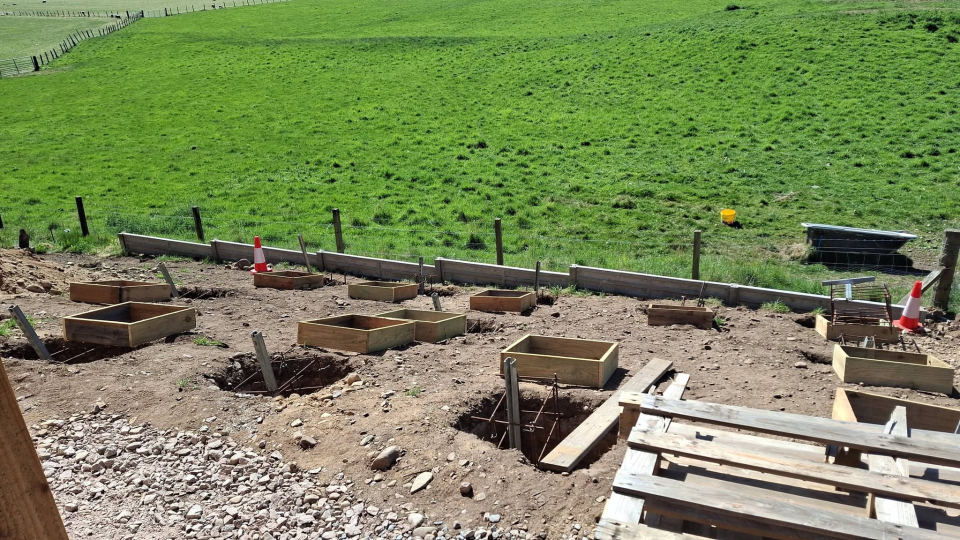 Garage Build — Framing — Extensions & New Builds project completed by Patrik Botos Building Contractors, Grantown-on-Spey