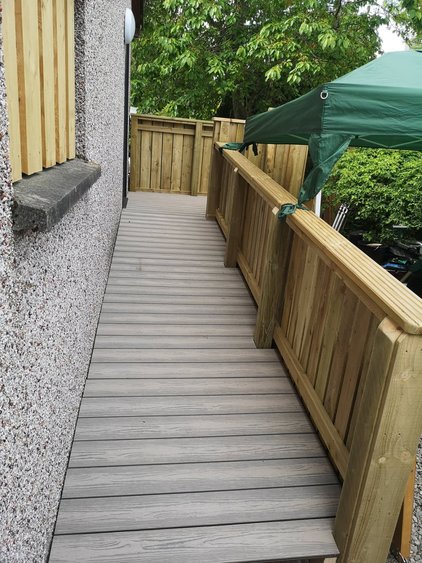 Decking — Boards Down — Landscaping & Grounds project completed by Patrik Botos Building Contractors, Grantown-on-Spey